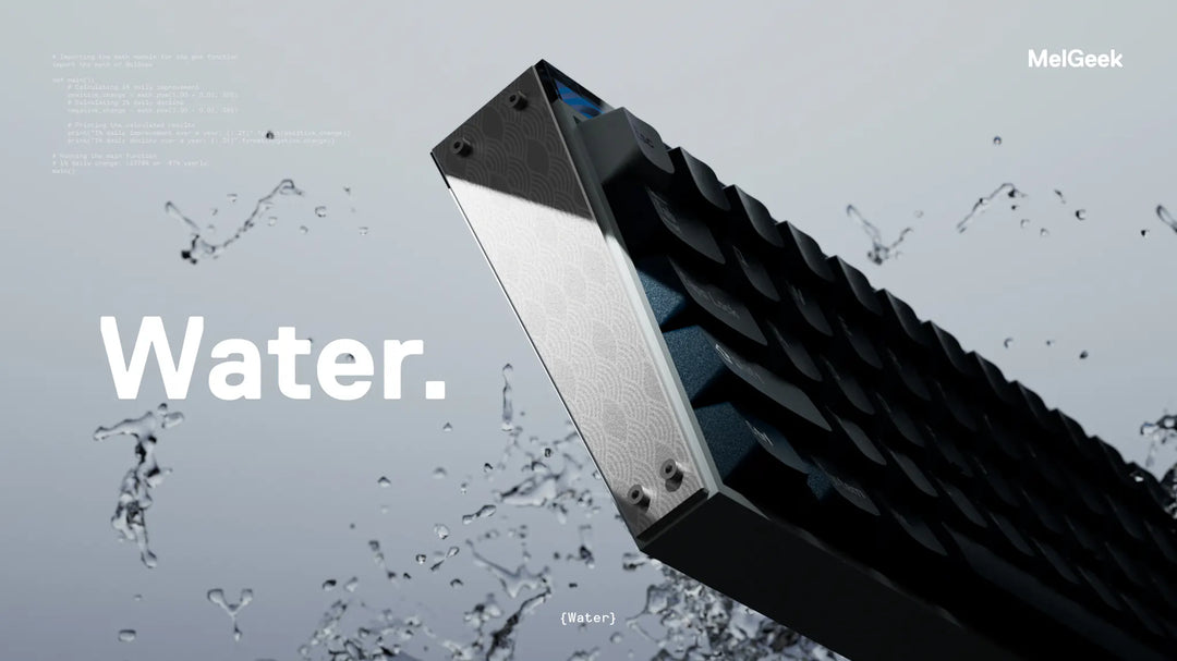 MelGeek MADE68 Pro Elements ゲーミングキーボード 英語配列 有線