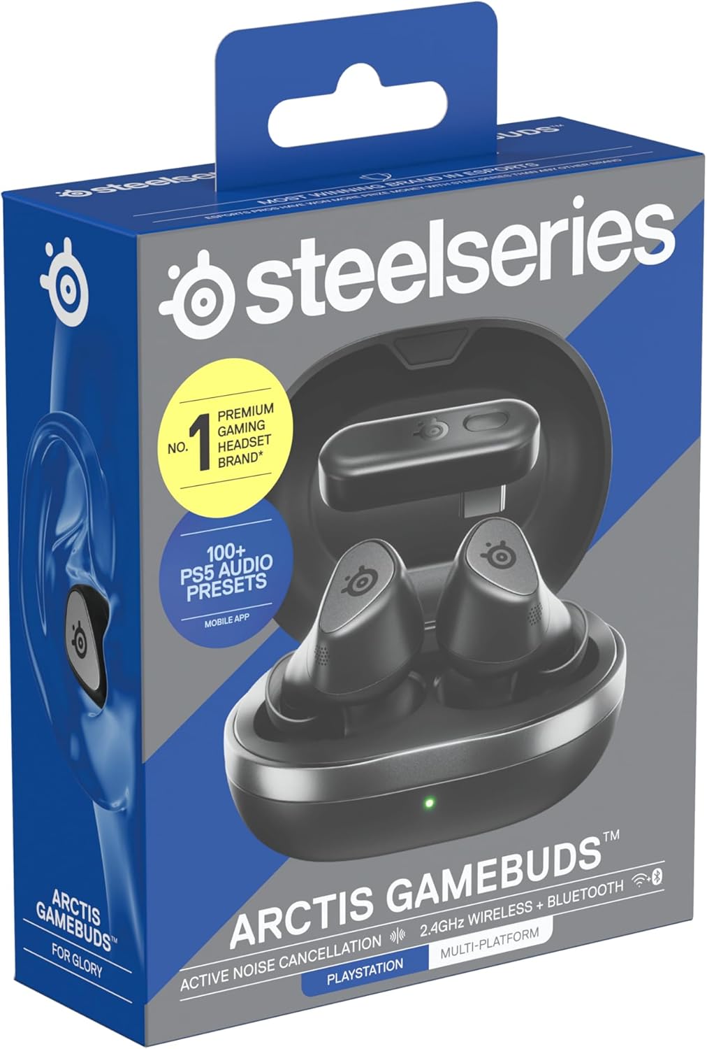 SteelSeries Arctis GameBuds(RE) 完全ワイヤレスイヤホン ゲーミング