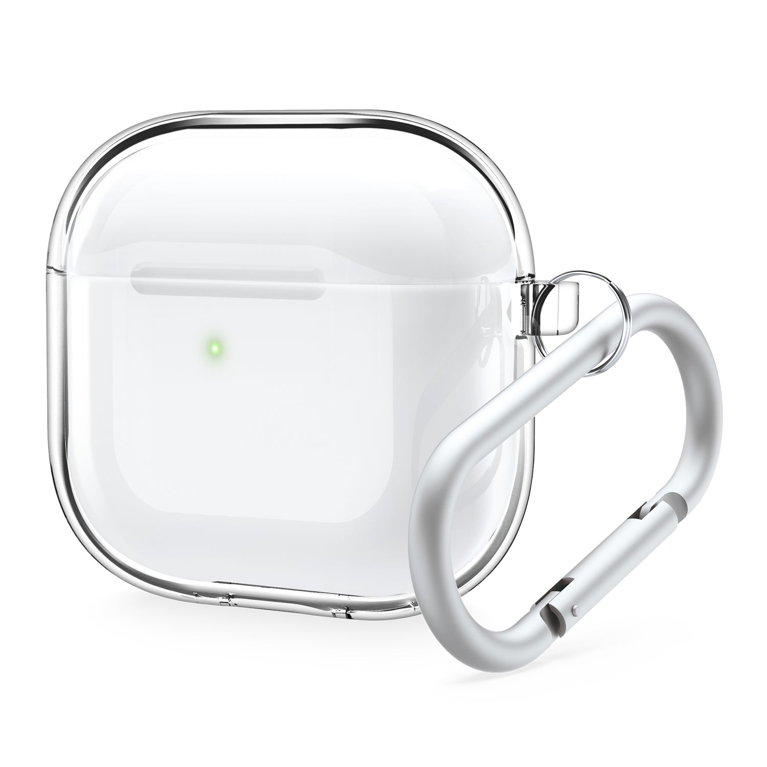 elago AirPods 4 CLEAR HANG CASE カラビナ付き クリアケース