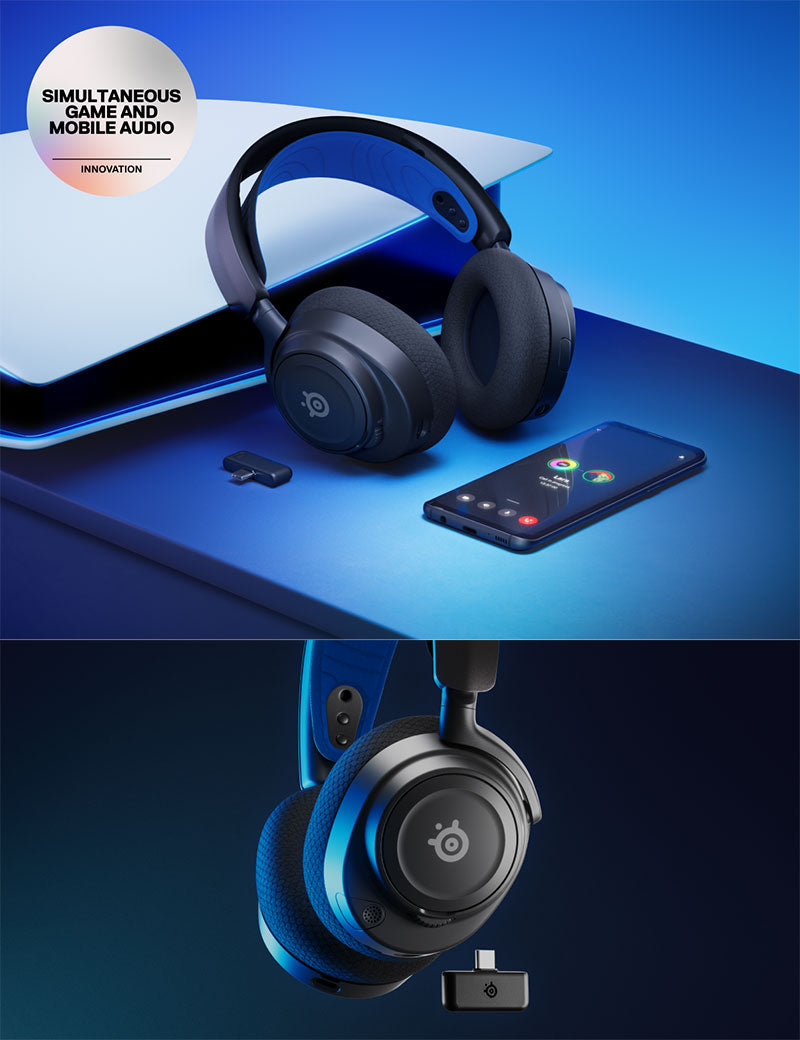 SteelSeries Arctis Nova 7P Wireless 有線 / 2.4GHz / Bluetooth 5.0