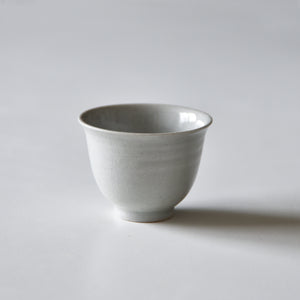枝月窯 齋藤有希子 白釉煎茶碗 – kiwaha-tea