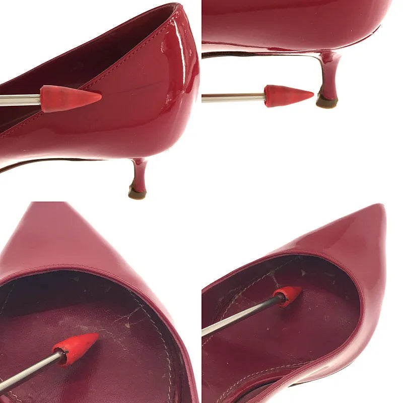 美品】 sergio rossi / セルジオロッシ | エナメル レザー ポイン