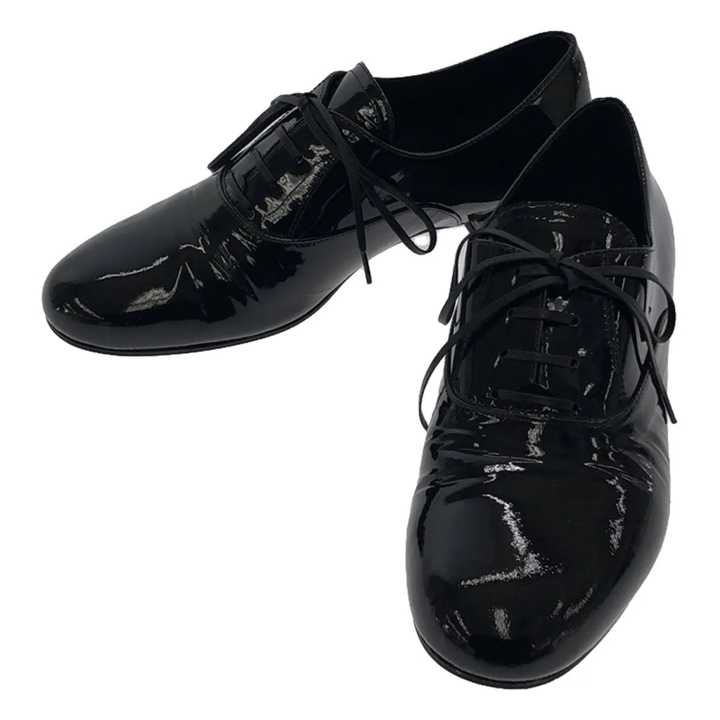 PRADA / プラダ | エナメルレザー レースアップシューズ | 34 1/2
