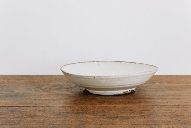 広川絵麻 8寸皿 白 ｜くらすこと公式オンラインストア