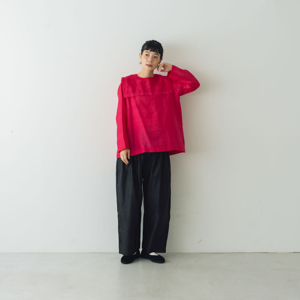 BUNON バックボタンセーラーブラウス ｜くらすこと公式オンラインストア