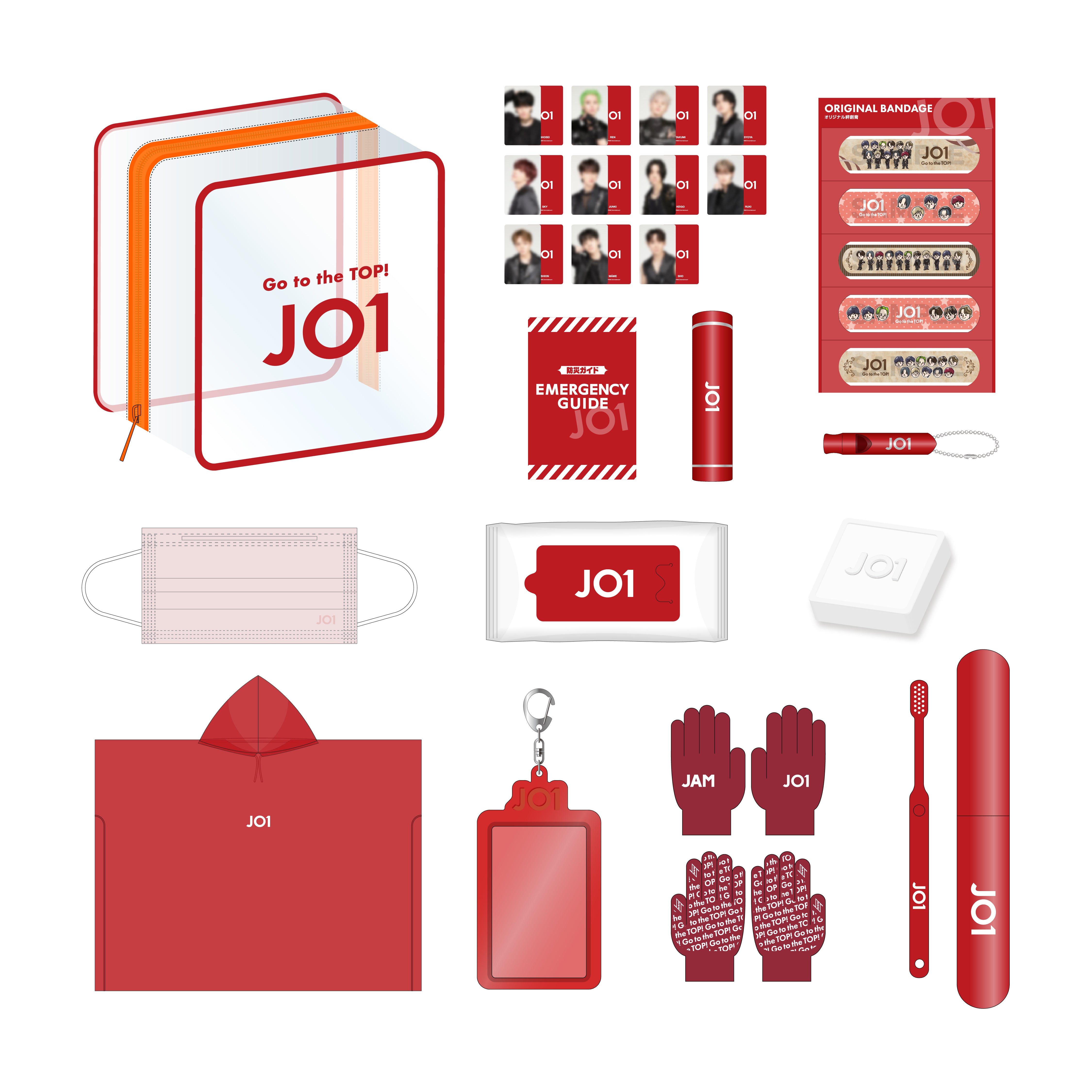 防災スターターキット(JO1) – LAPONE STORE