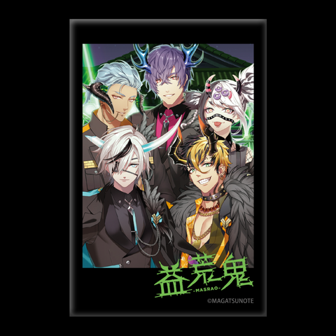 荒魂チェキ風スクエア缶バッジ – マガツノートオフィシャルストア