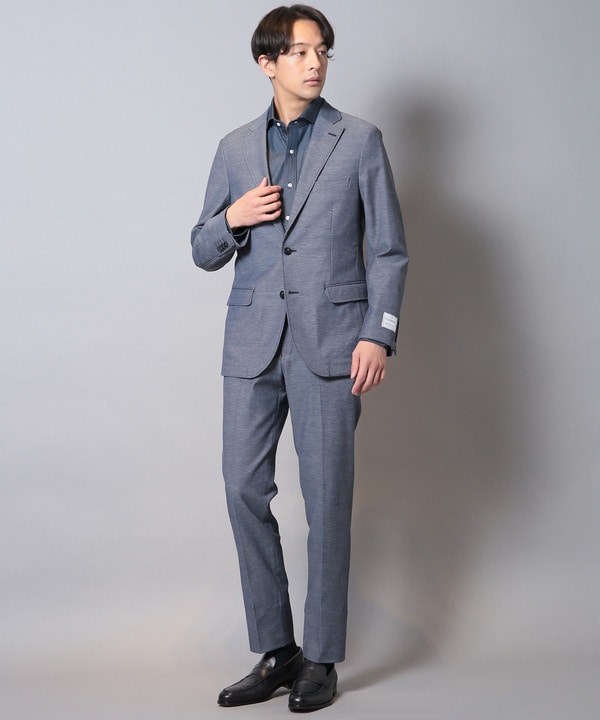ストレッチテーラードジャケット（セットアップ対応）｜メンズ
