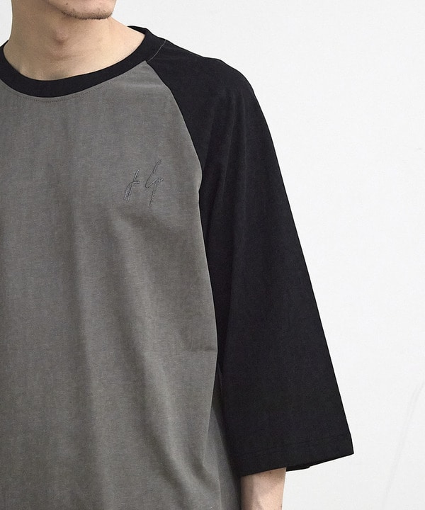 古着風ウォッシュ加工ラグランTシャツ｜メンズファッション通販 MEN'S