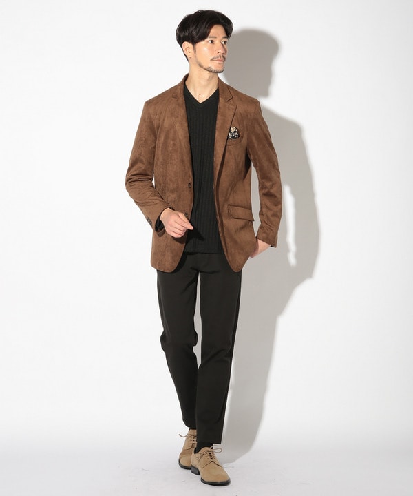 フェイクスエードテーラードジャケット｜メンズファッション通販 MEN'S