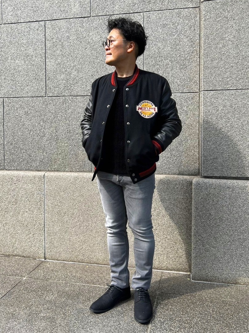 88's復刻デザインスタジャン特集】MENSBIGI STAFFのスタイリングを