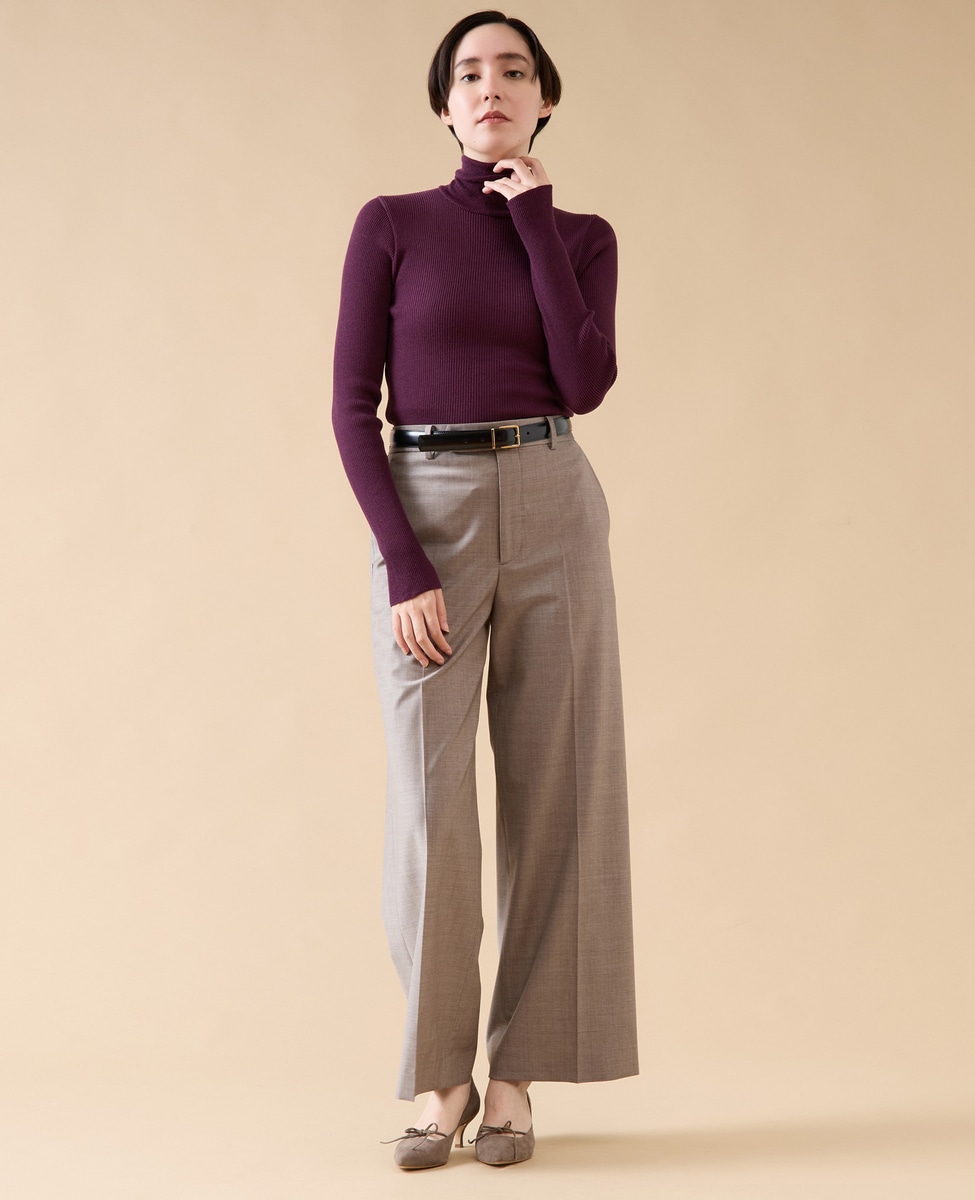 ESSENTIAL ワイドパンツ（セットアップ可）｜martinique