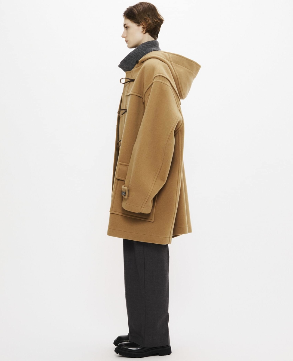 MONTGOMERY/モンゴメリー】Alton Pile Melton Duffle Coat Short