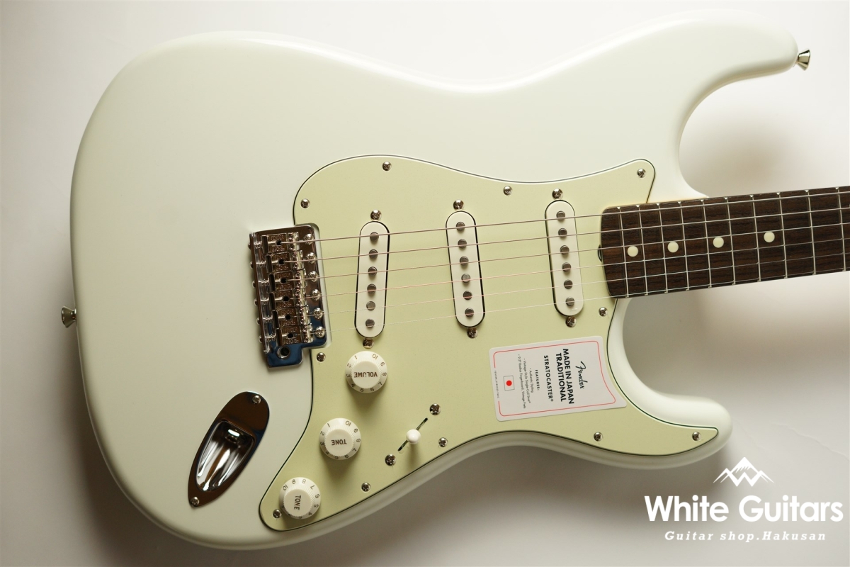 Fender Made in Japan Traditional 60s Stratocaster - Olympic White