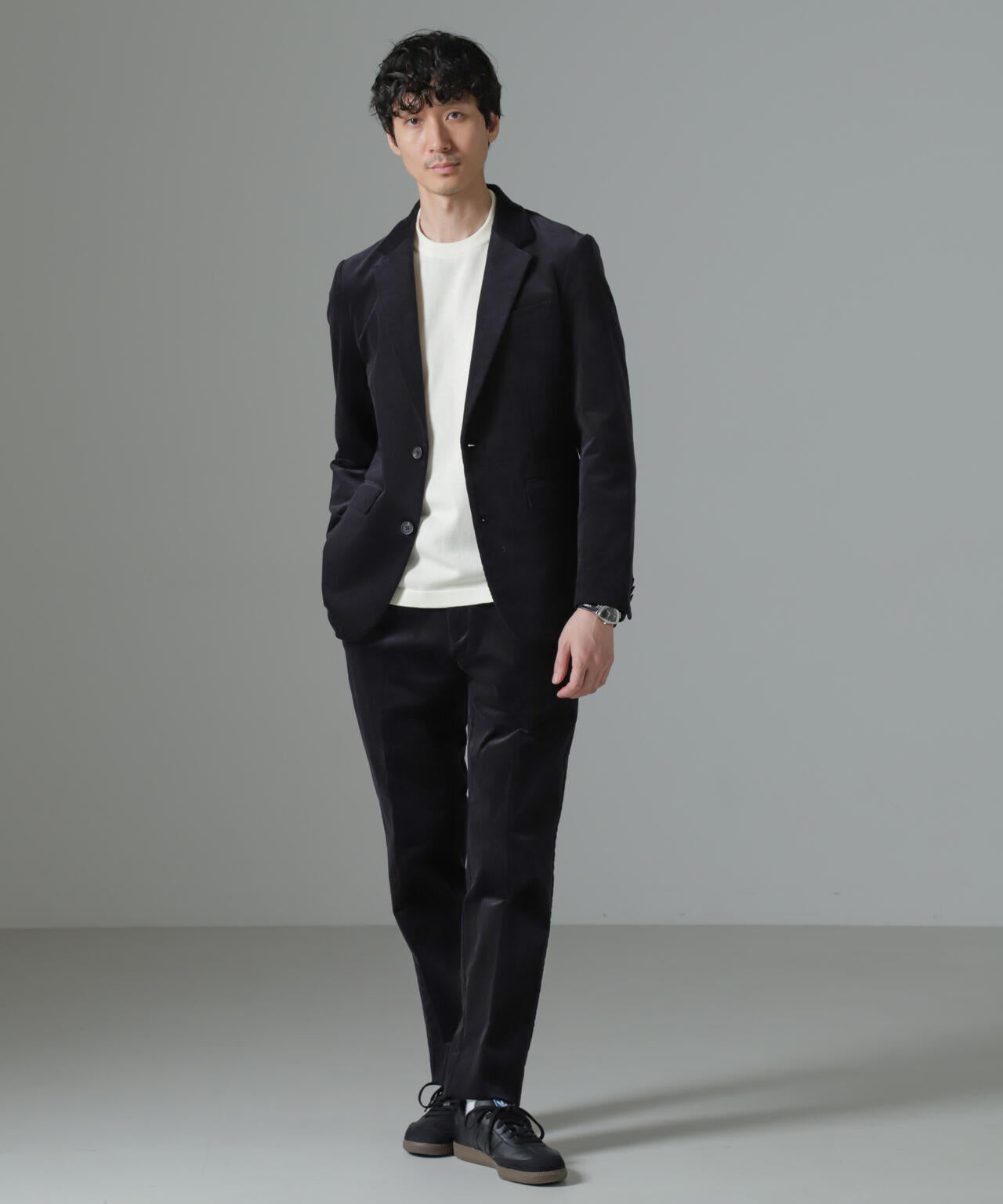 Damerino｣ コットン コーデュロイ ストレッチ セットアップ