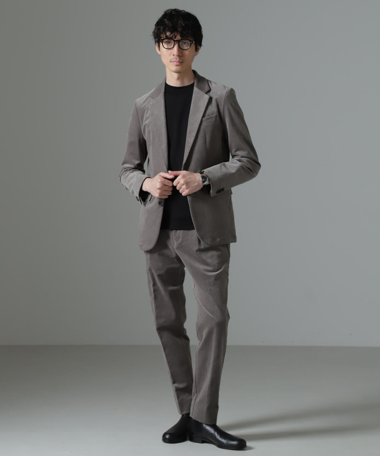 Damerino｣ コットン コーデュロイ ストレッチ セットアップ