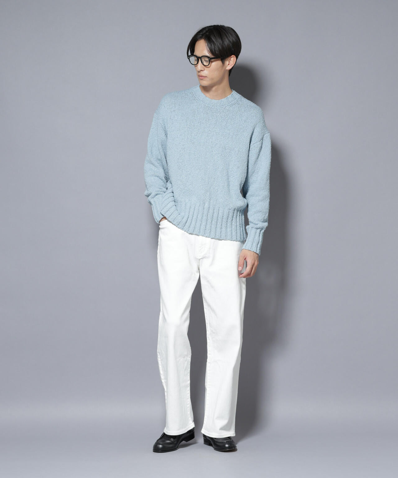 SRUB LILYYARN クルーネックニット