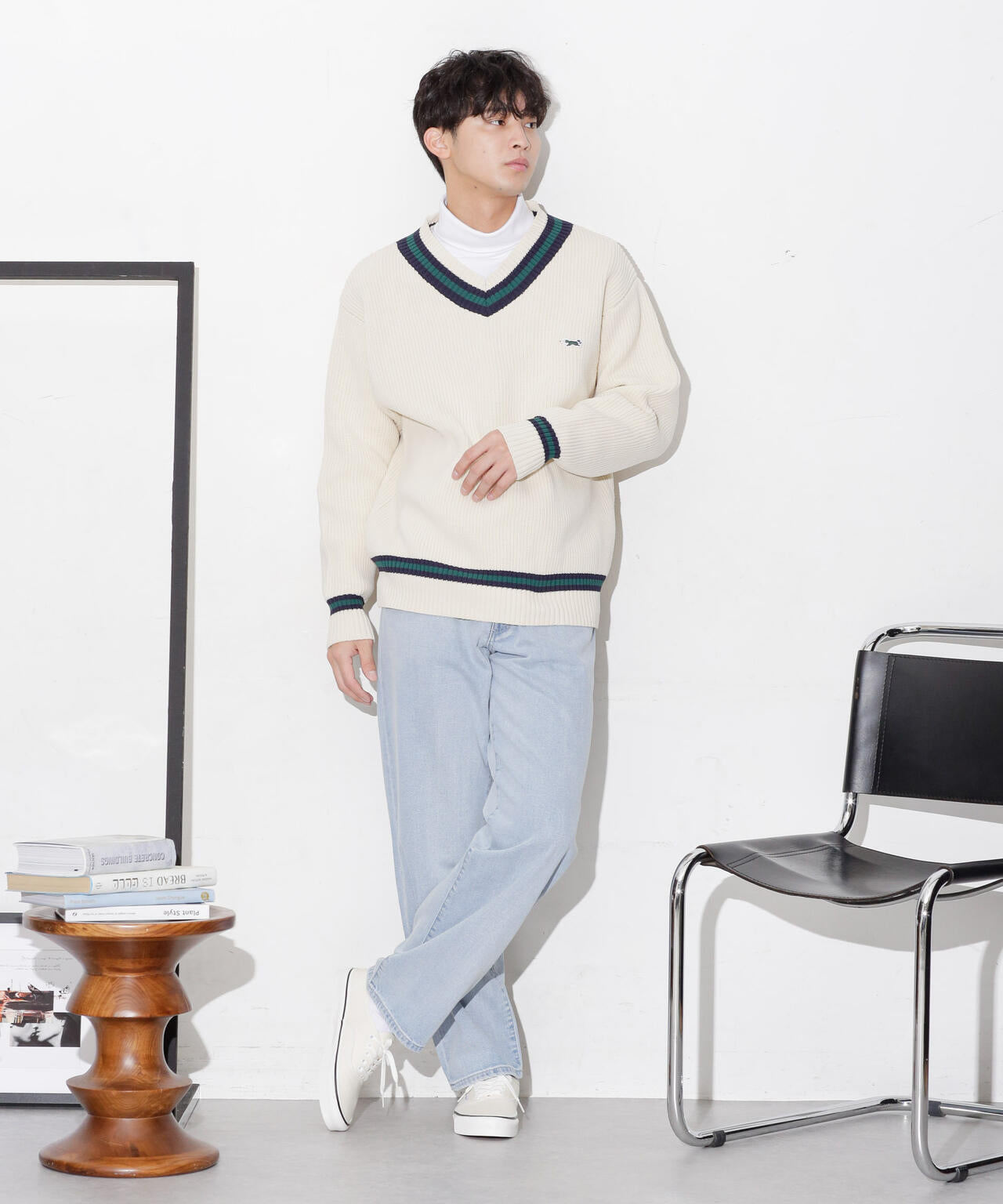 WEB限定 / デニム ルーズフィット パンツ