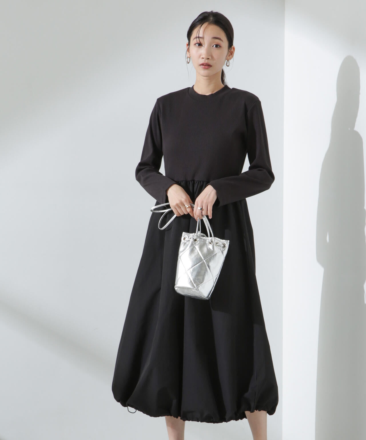 バルーン 2WAY コンビ ワンピース