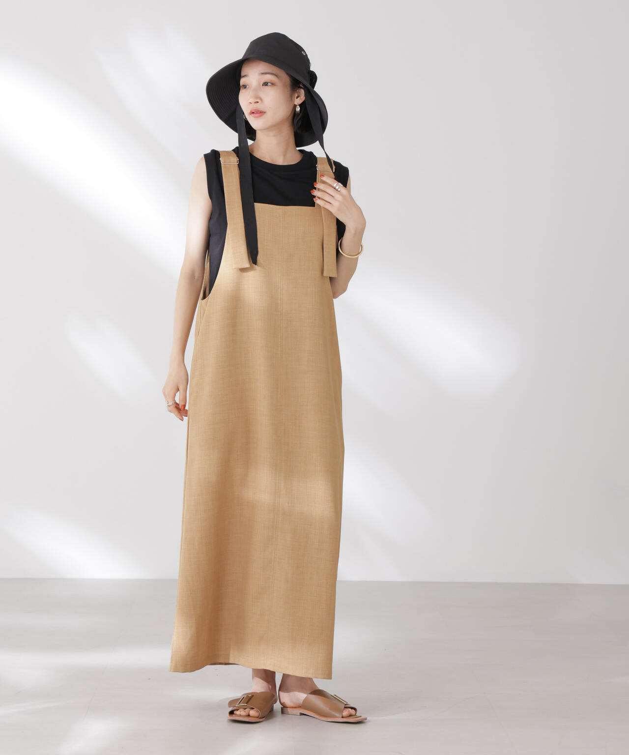 吸水速乾 抗菌 防臭ノースリーブ トップス