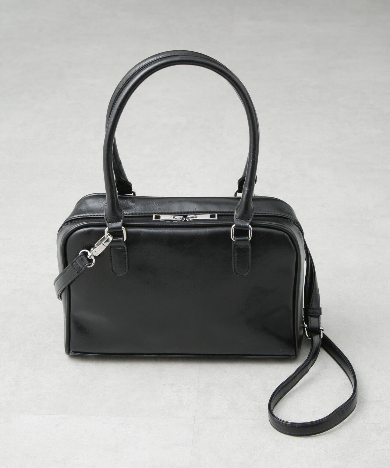 2WAY スクエア ボストンバッグ