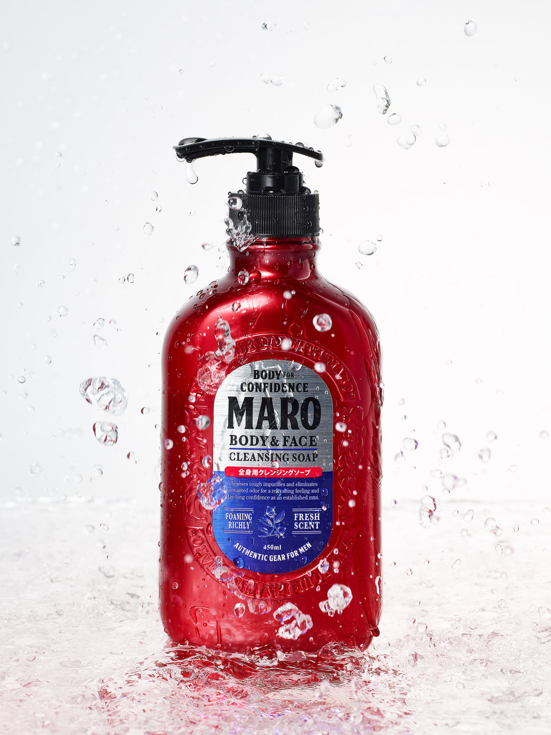 ボディソープ [全身用 顔も洗える] ハーブシトラスの香り MARO マーロ