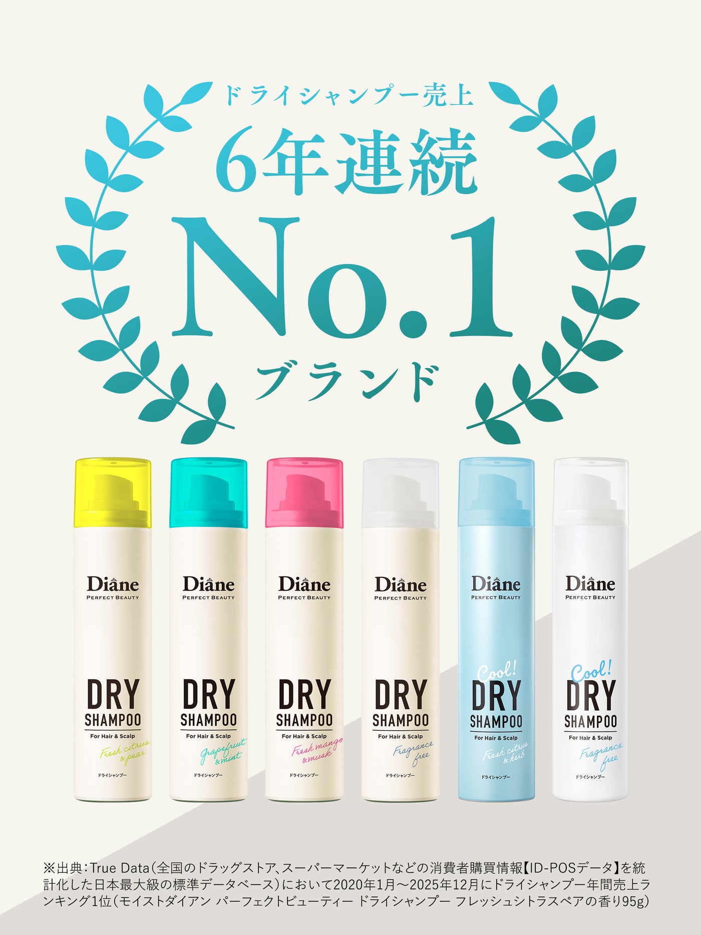 ドライシャンプー [水のいらないシャンプー] フレッシュシトラスペアの