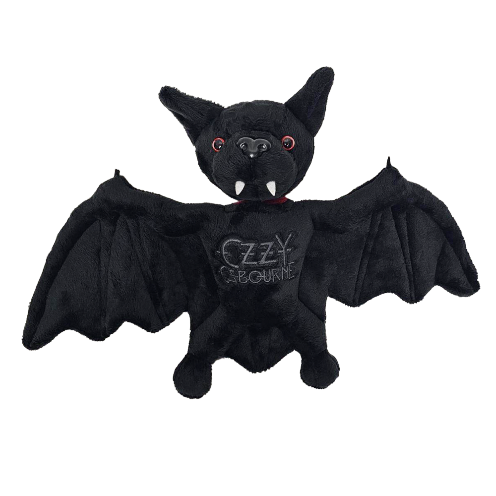 Bat Plush - Black-On-Black – Ozzy Osbourne Official Store