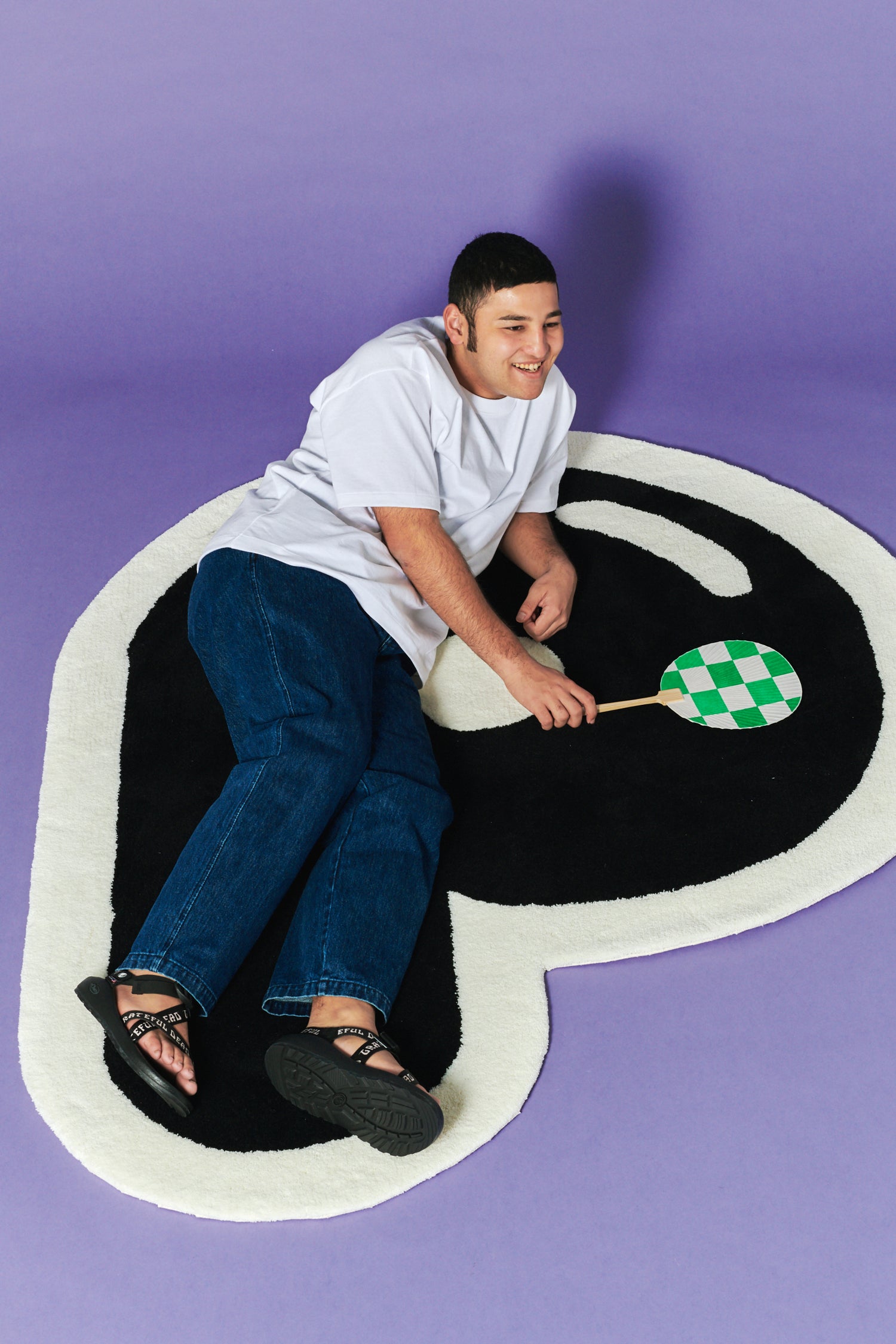 受注生産・5月末 - 6月末までに発送予定] P Rug (Big) - POPEYE ONLINE