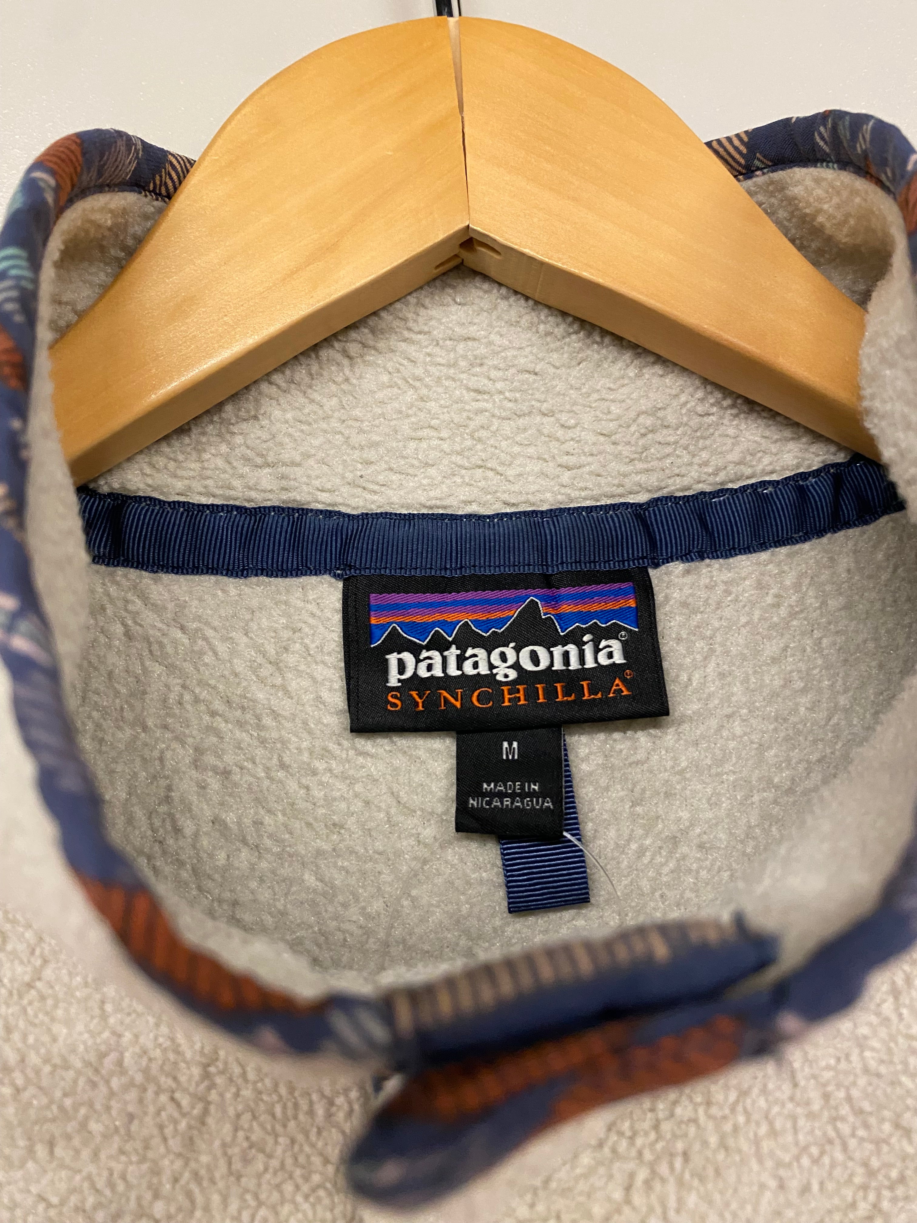 古着】patagonia fleece SYNCHILLA snap-T jacket 25455 FA18 M – STORAGE