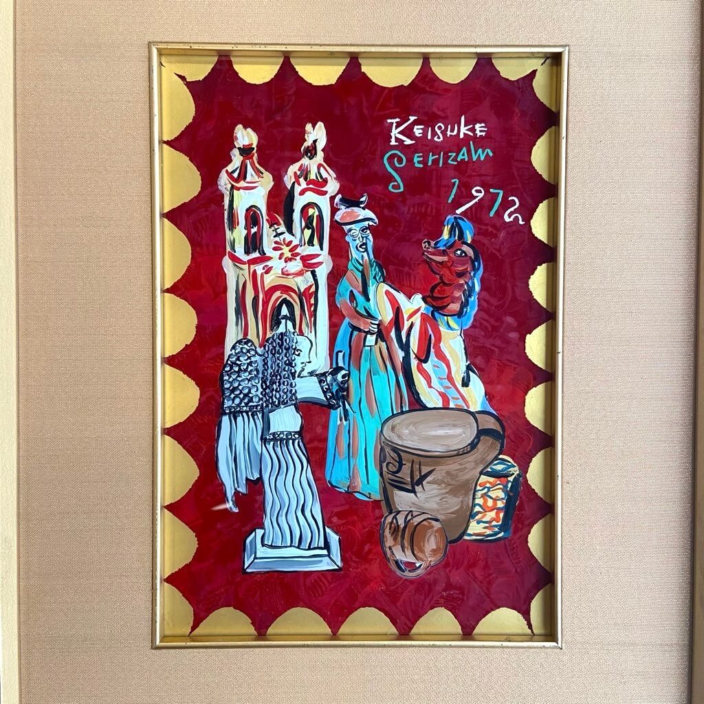 芹沢銈介と柚木沙弥郎、師弟ふたりのガラス絵 | Restyle