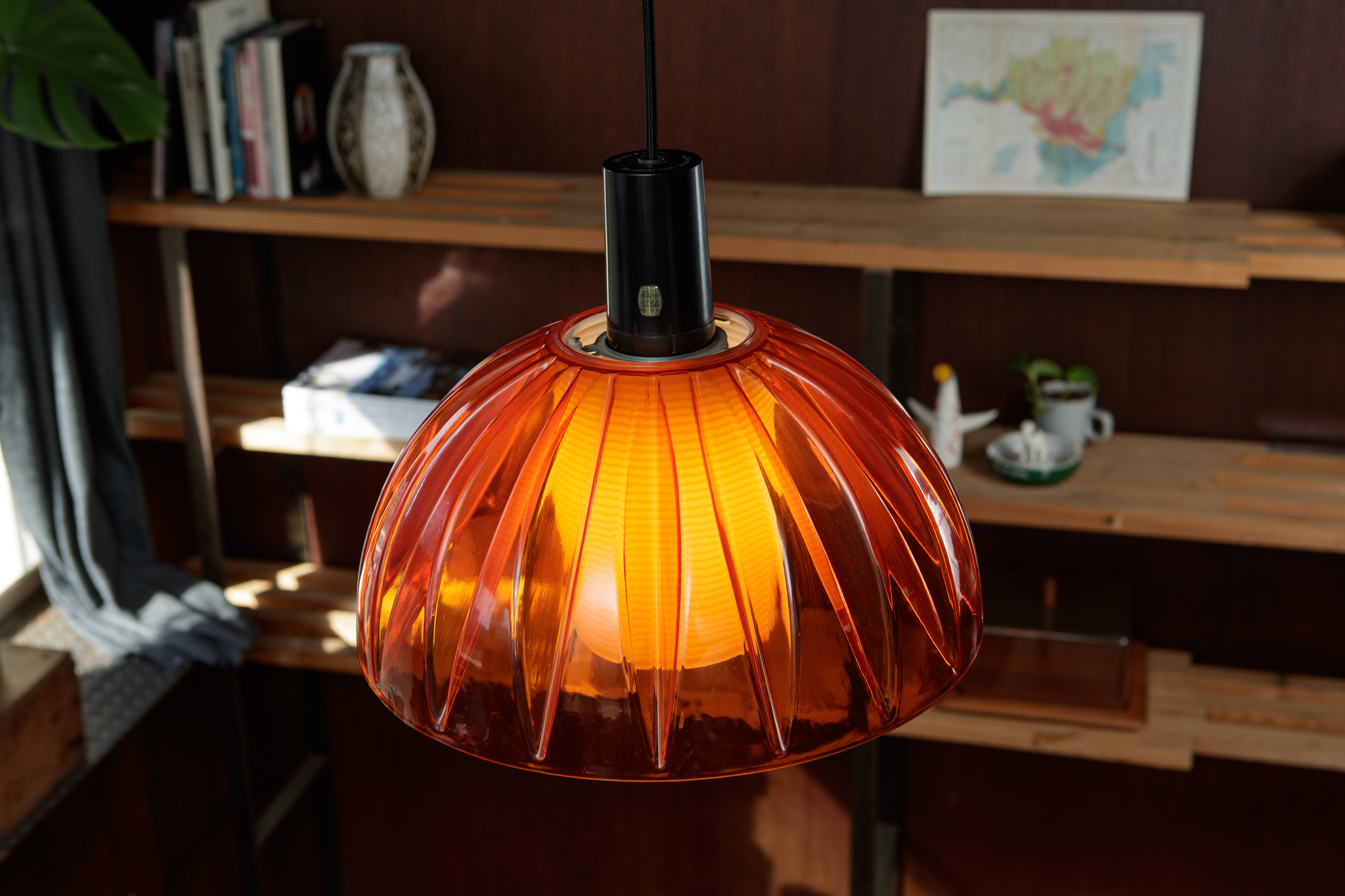 ナショナル レトロペンダントライト クリアオレンジ – store by roovice