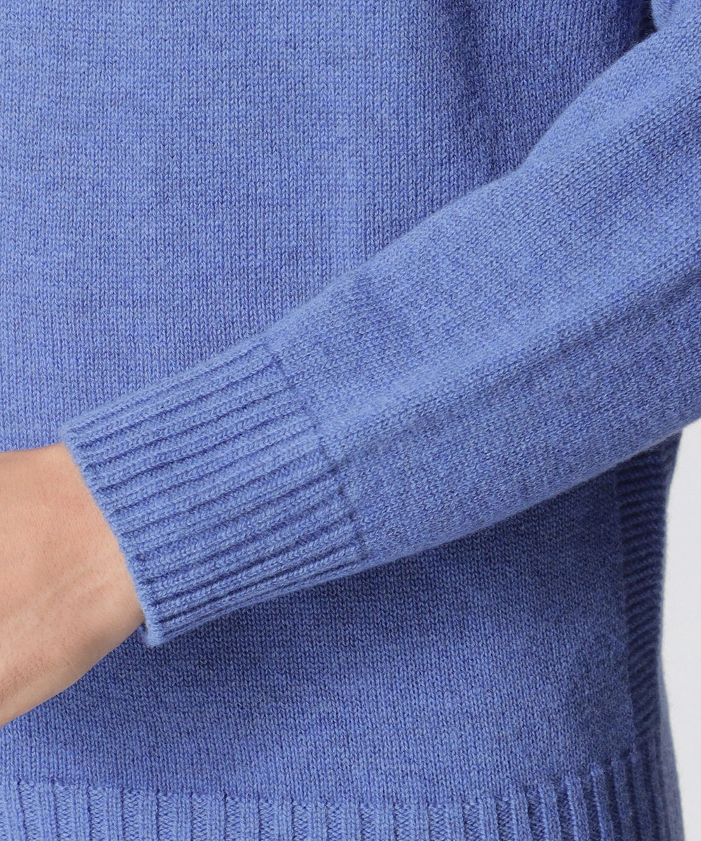 数量限定】「COLLECTION LINE」ガーンジーモックネックニット(トップス