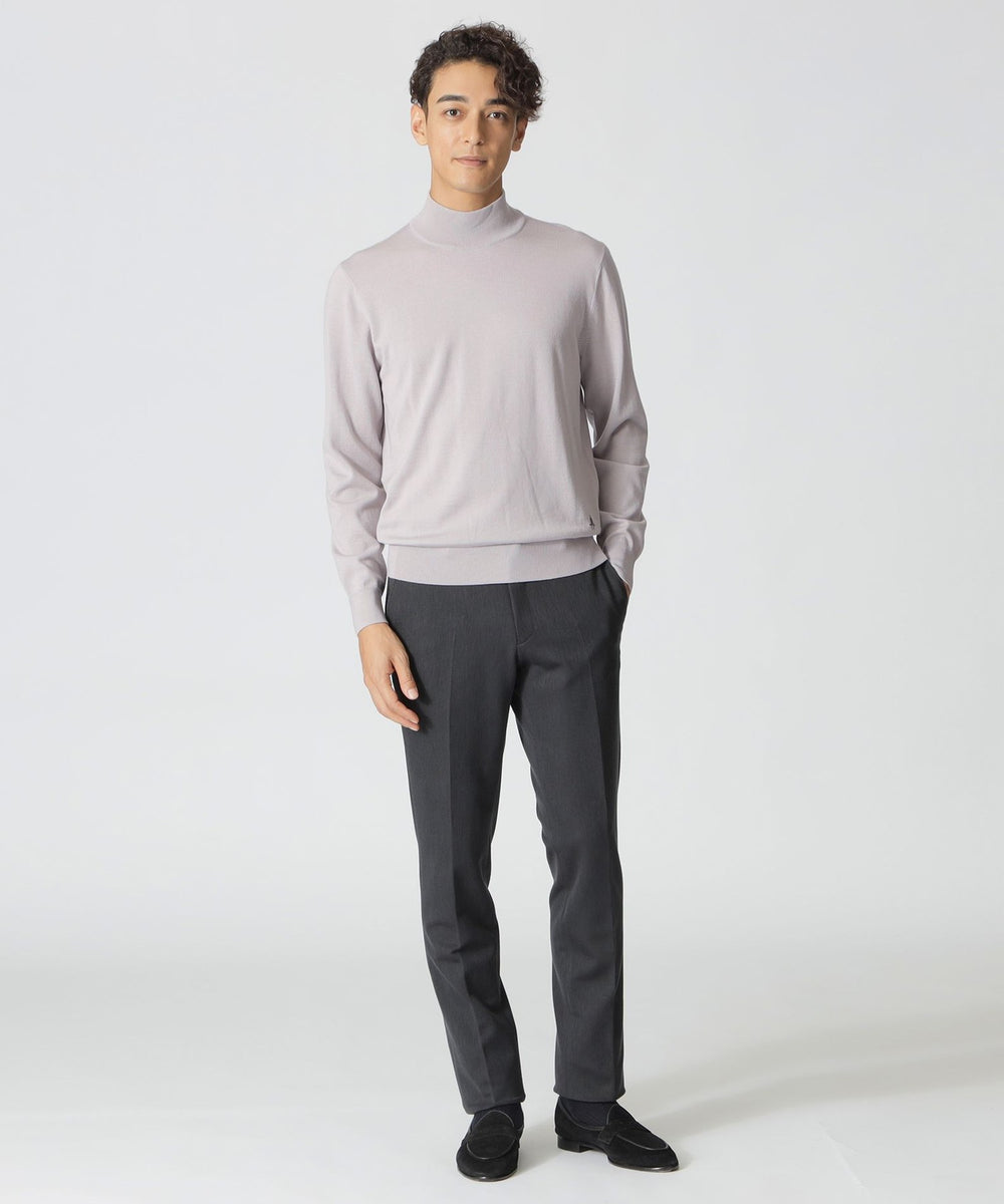 Nikkei magazine掲載】【Washable】ハイネックセーター(トップス