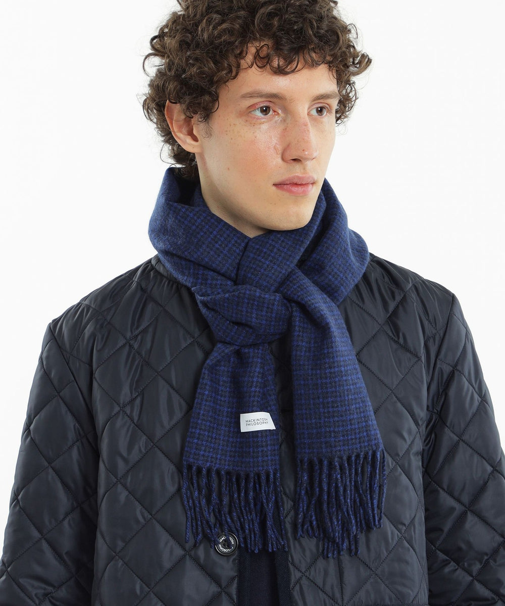 ウォッシャブルカシミヤ ブリティッシュチェックマフラー(マフラー