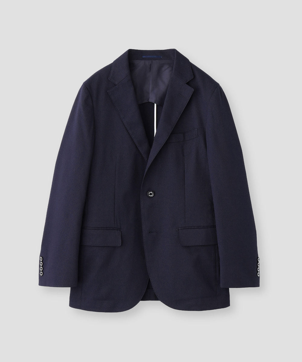 トロッター ジャケット#000（ナンバーゼロ）バーズアイストレッチ