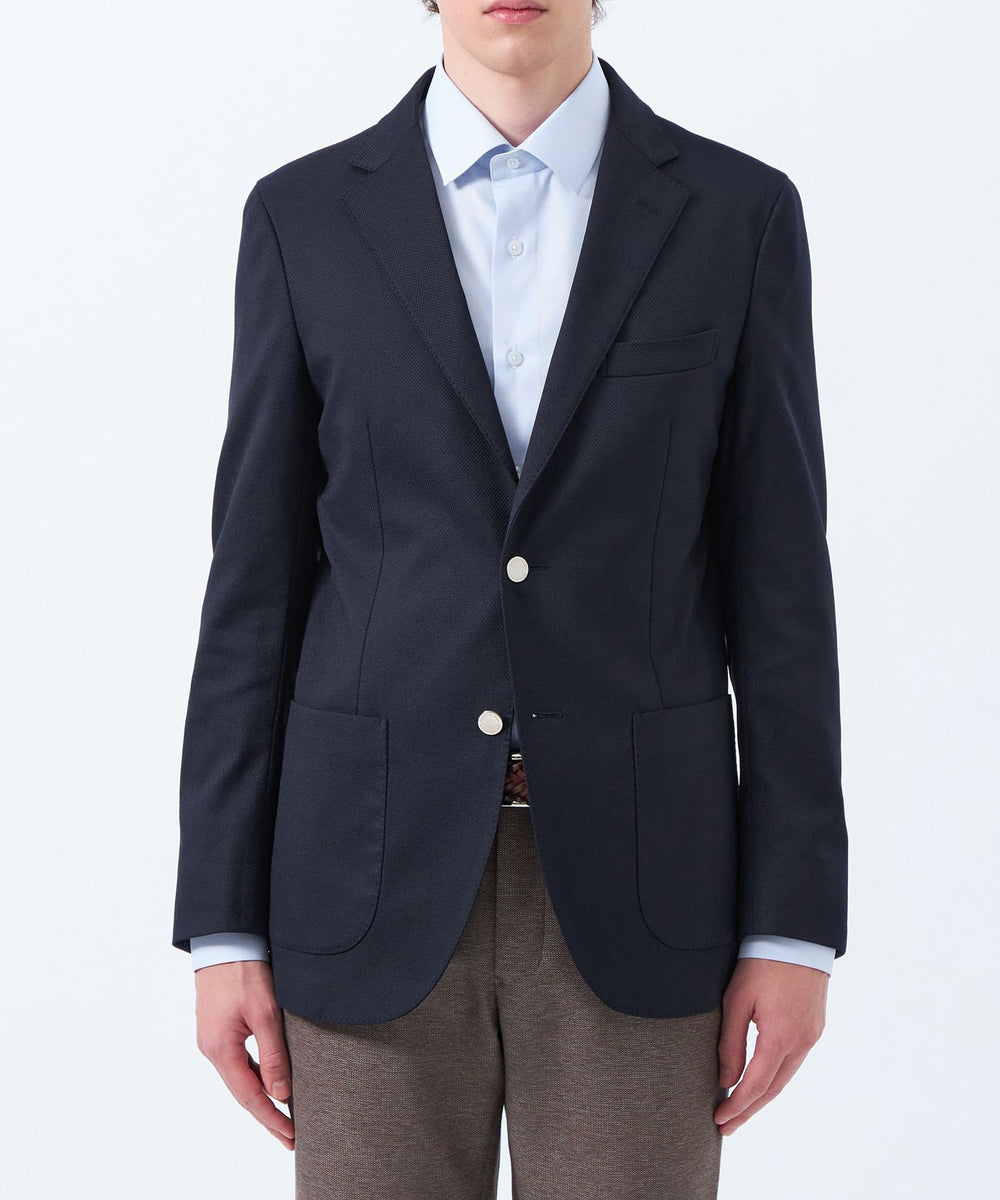 トロッター ジャケット ブレザー #000（ナンバーゼロ）バーズアイ