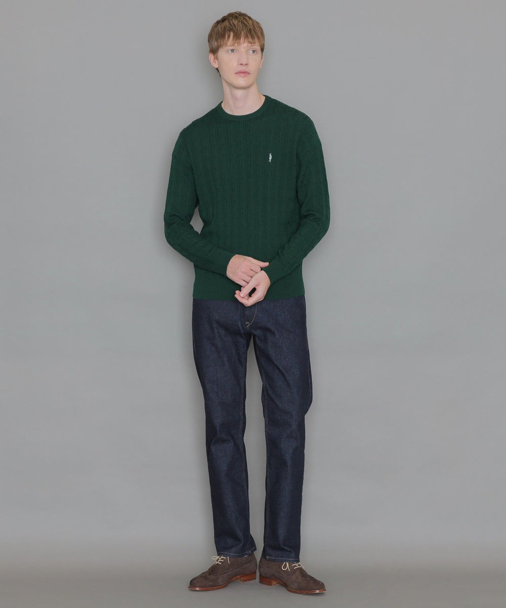 12ゲージケーブルクルーネックニット(トップス)｜MACKINTOSH LONDON