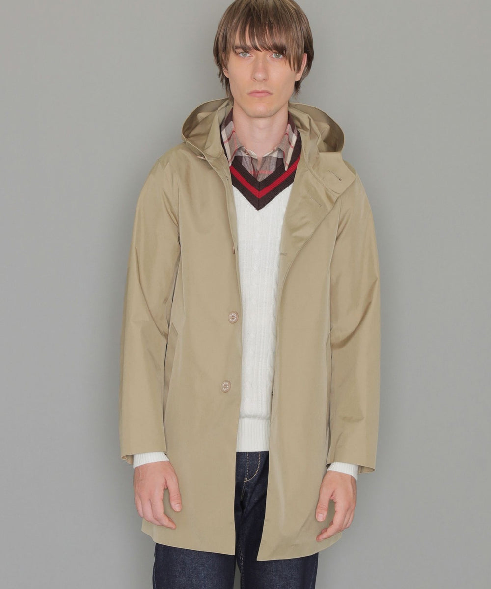 ナイロンボンディングフーデットアウター(コート)｜MACKINTOSH LONDON