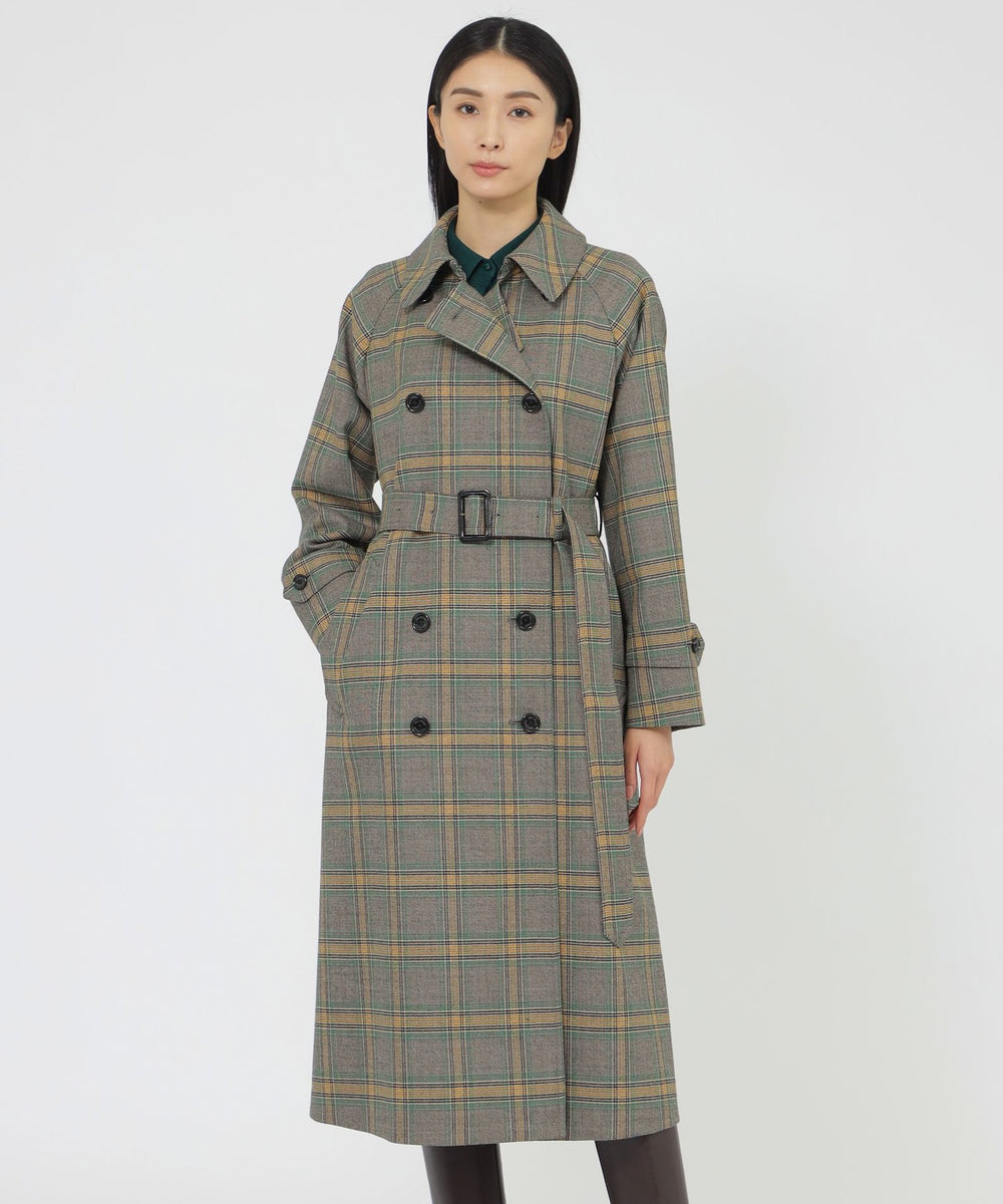 カラードチェック コート(コート)｜Paul Stuart(ポール・スチュアート