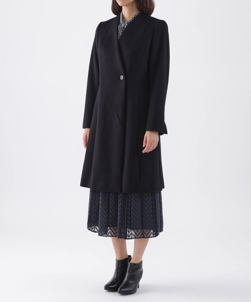 L】ウールカシミヤビーバーコート(コート)｜TRANS WORK(トランスワーク