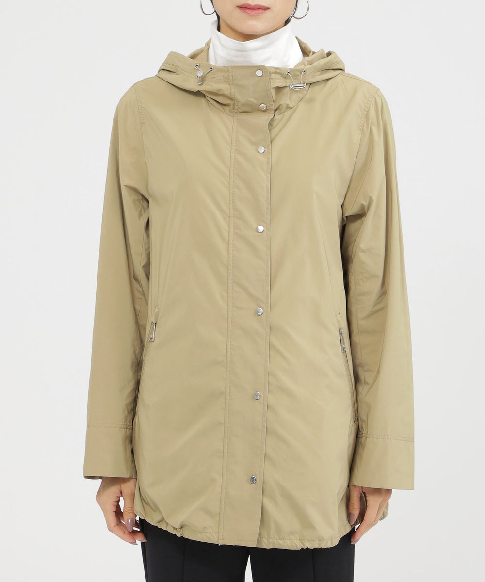 はっ水】【ウォッシャブル】マイクロタフタミドルコート(コート)｜EVEX