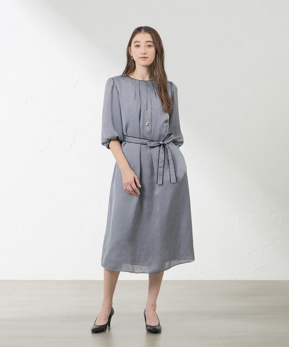 アバカスドットプリントワンピース(ワンピース)｜AMACA(アマカ)の
