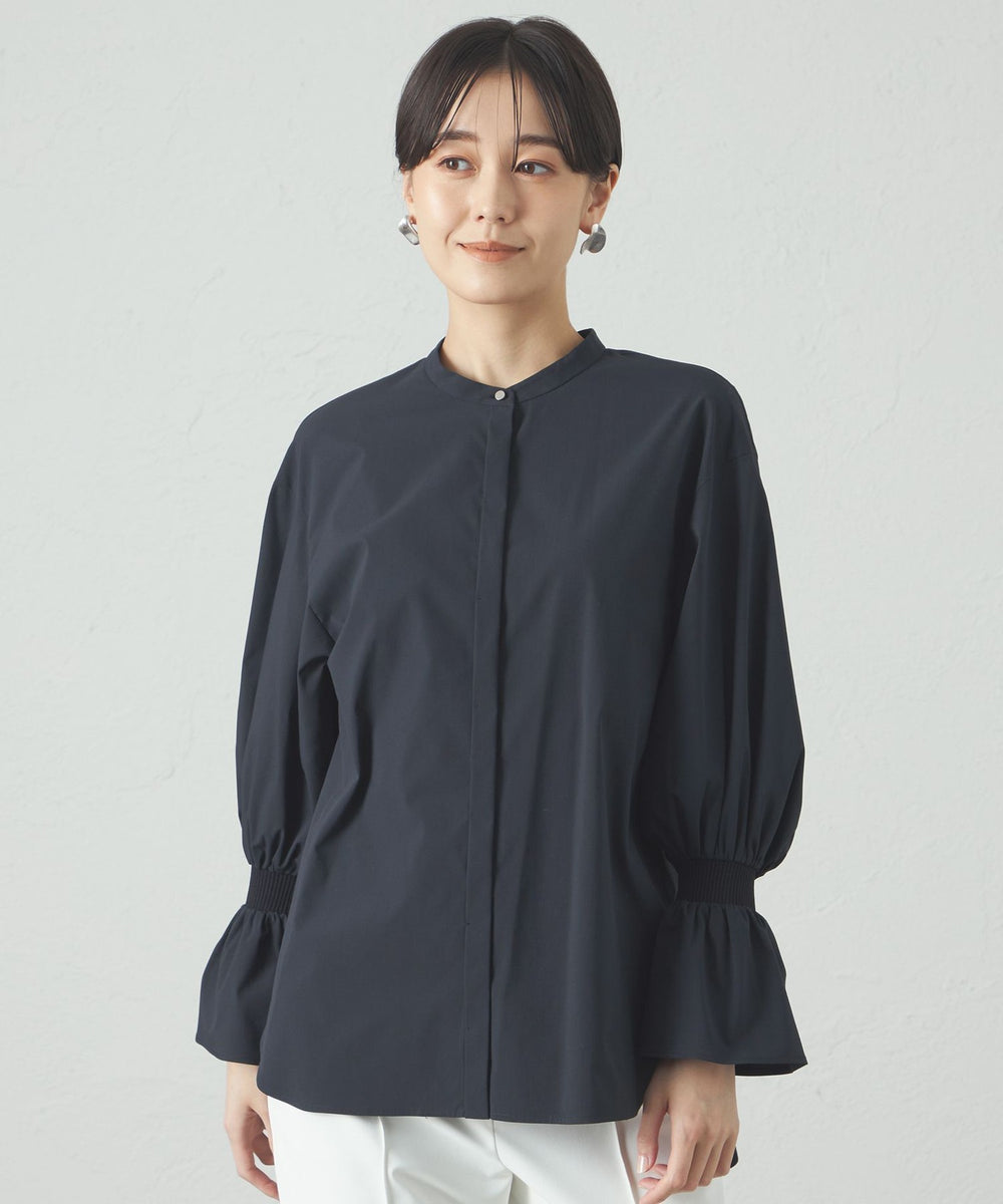 吸水速乾】ボリュームスリーブブラウス(トップス)｜CAST:(キャスト