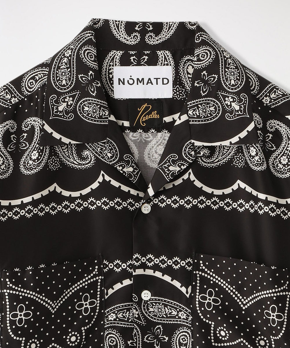NOMA t.d./ノーマティーディー】× Needles Papillon Open Collar Shirt