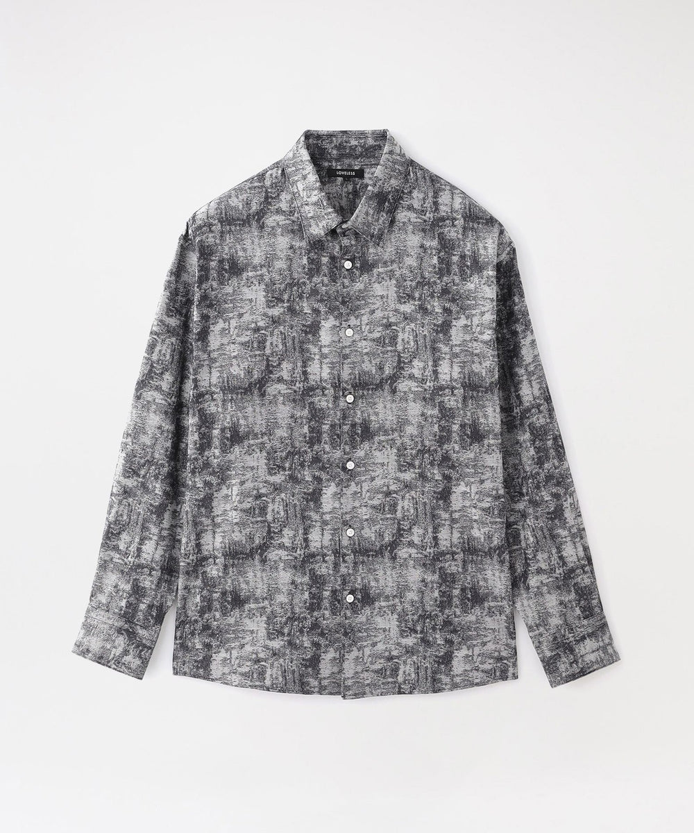 ニュアンスジャガードシャツ(トップス)｜LOVELESS(ラブレス)の