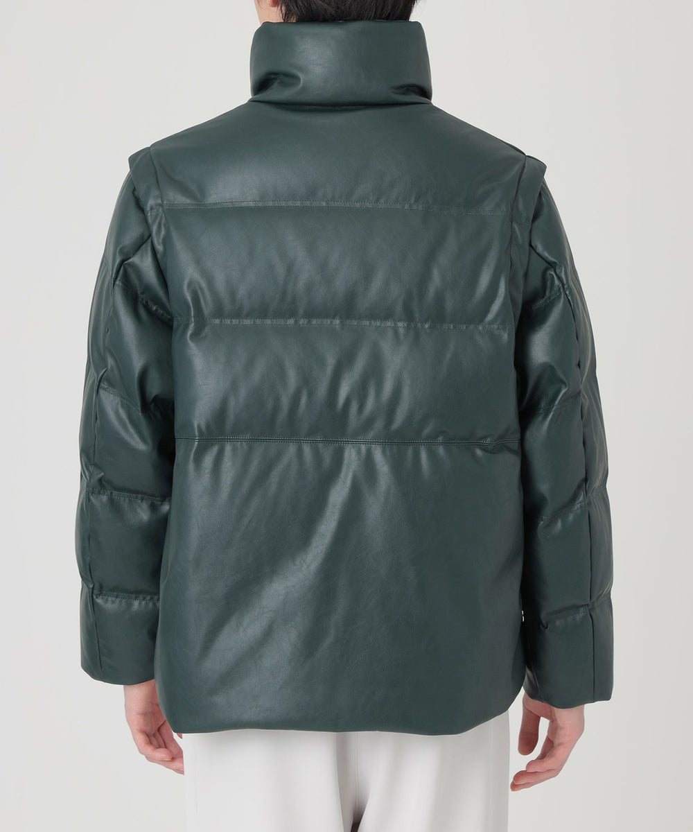 シンセティックレザー ダウン(ブルゾン)｜LOVELESS(ラブレス)の