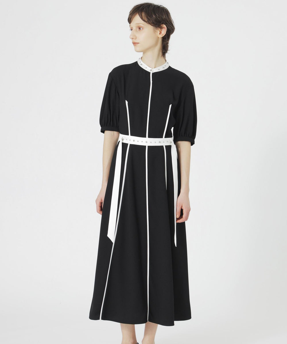 手洗い可】RAMPONIバイカラーワンピース(ワンピース)｜LOVELESS