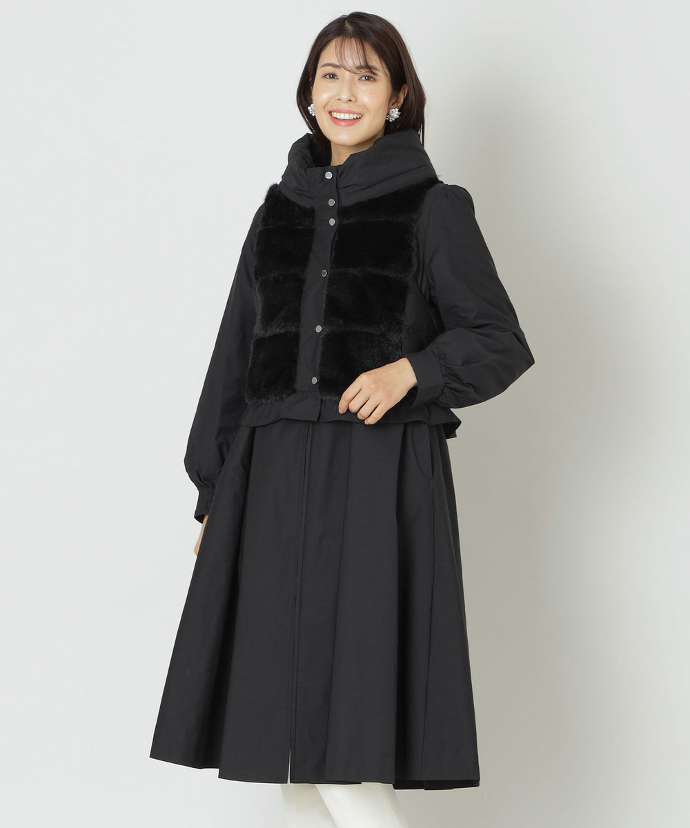 L】3WAYタフタ ダウンコート(コート)｜TO BE CHIC(トゥー ビー シック