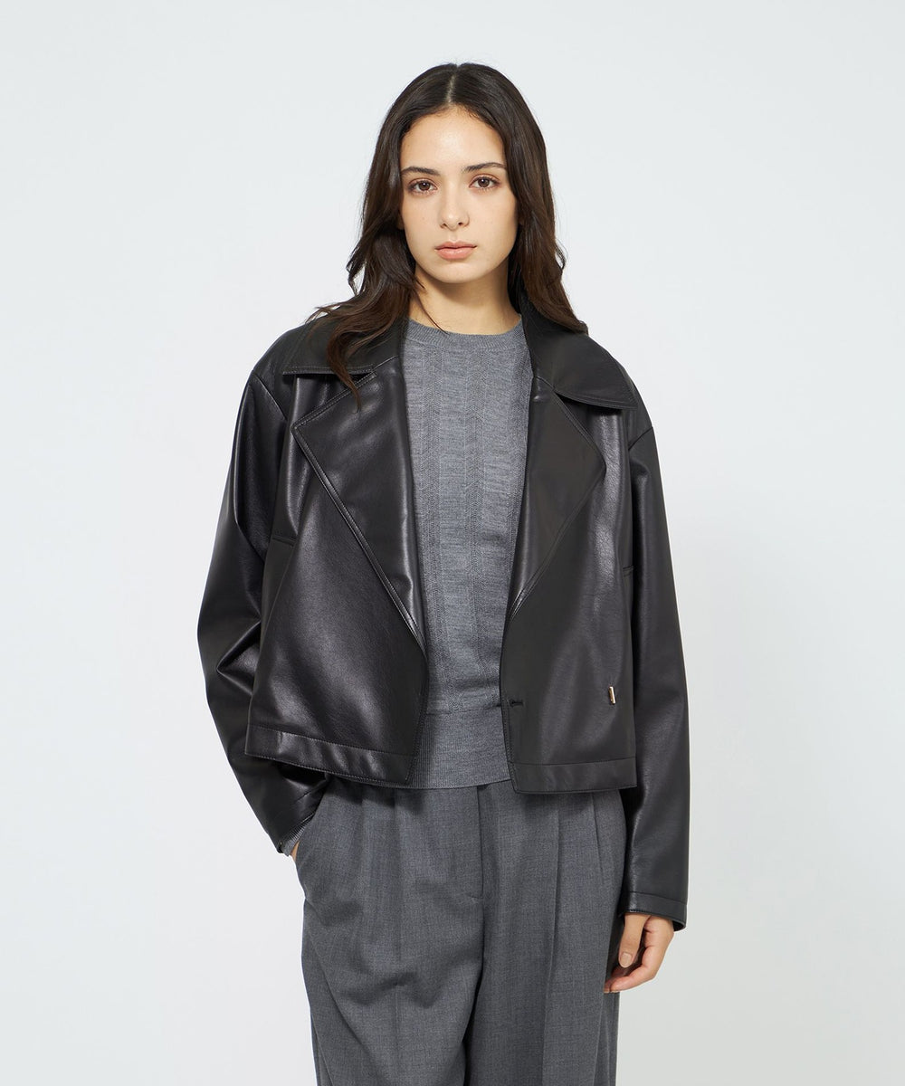 シンセティックレザー ライトジャケット(ジャケット)｜EPOCA(エポカ)の